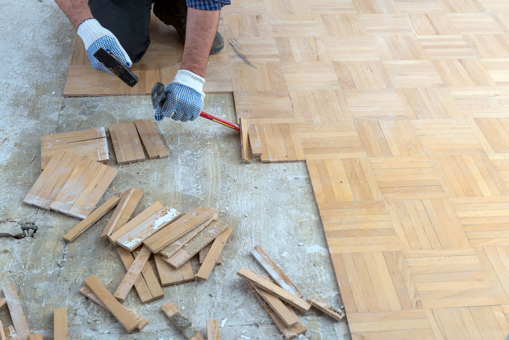 Removing Flooring